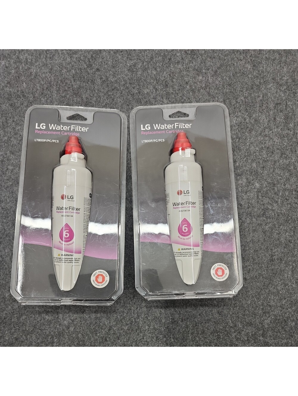 LT800P Fit LG LT800P Black Replacement Refrigerator Water Filters 2